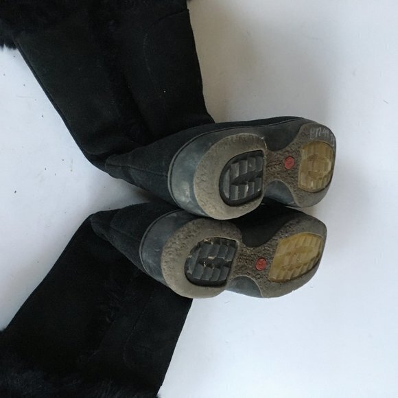 BLONDO Shearling Lined‎ Suede Waterproof Boots - Picture 6 of 6